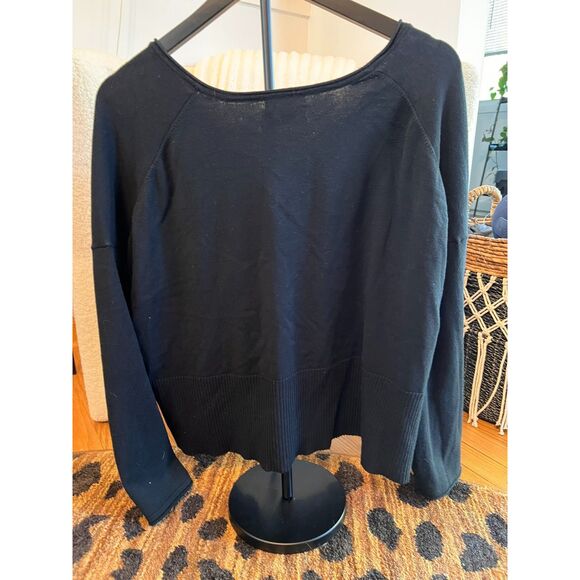 525 Cropped Drawstring Front Sweater - Picture 3 of 4